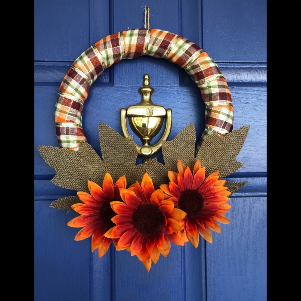 Sunflower Wreath